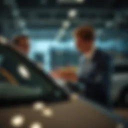 A sophisticated negotiation scenario between a car buyer and a dealer