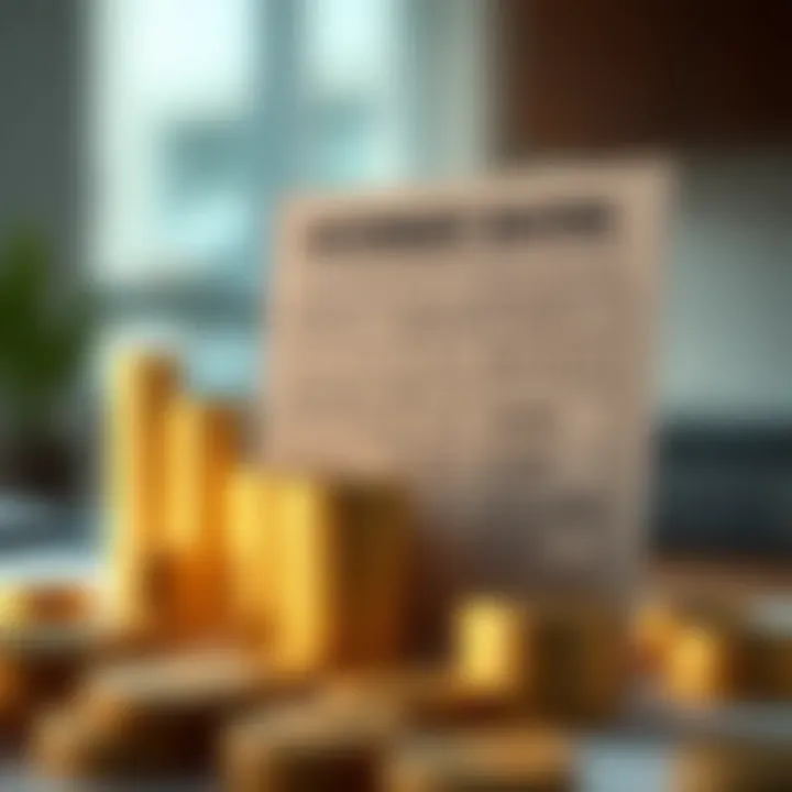 Visual representation of interest rates and loan terms