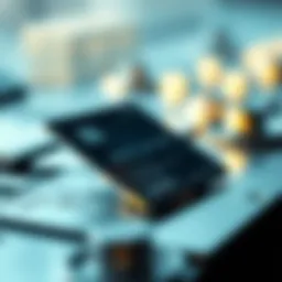 Conceptual illustration of platinum clear credit