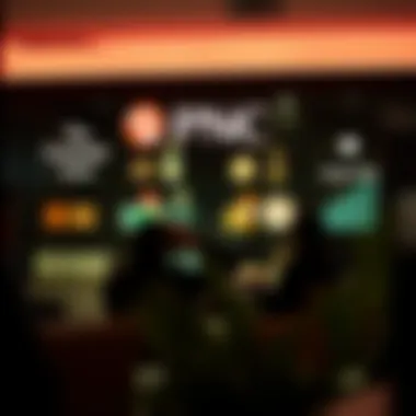 An illustration showcasing the diverse financial products offered by PNC Bank.