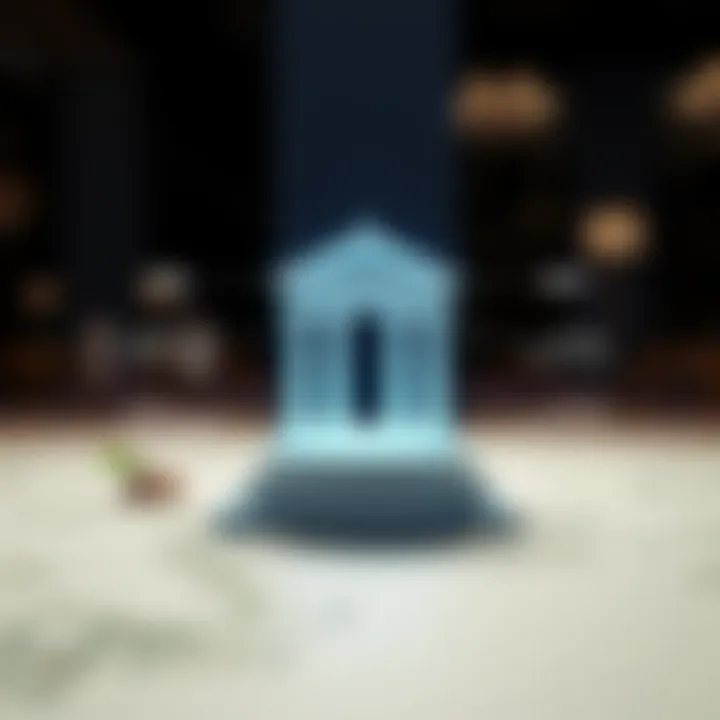 Infographic illustrating regulatory compliance in finance