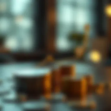 An abstract representation of financial growth and goal setting