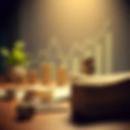 Visual representation of income streams