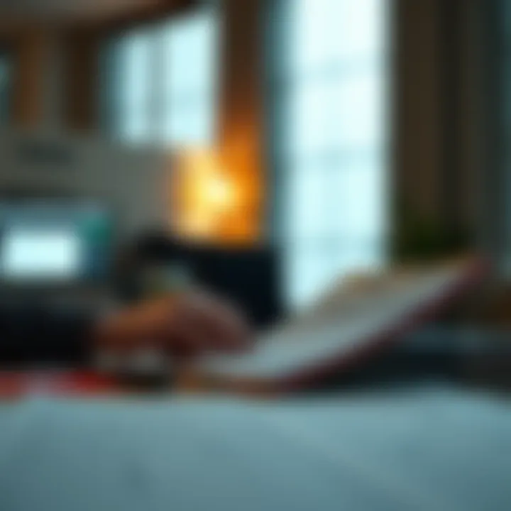 Exploring Submission Methods for Tax Returns Conceptual image representing various submission methods for tax returns