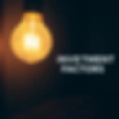 Illuminating Hidden Investment Factors A conceptual image of a light bulb illuminating a dark room, representing enlightenment on hidden investment factors.