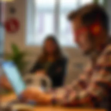 Applying for the TurboTax Pay Card User navigating the TurboTax Pay Card application process