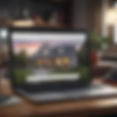 Legal Considerations for Airbnb Property Management Legal documents and a laptop representing property management