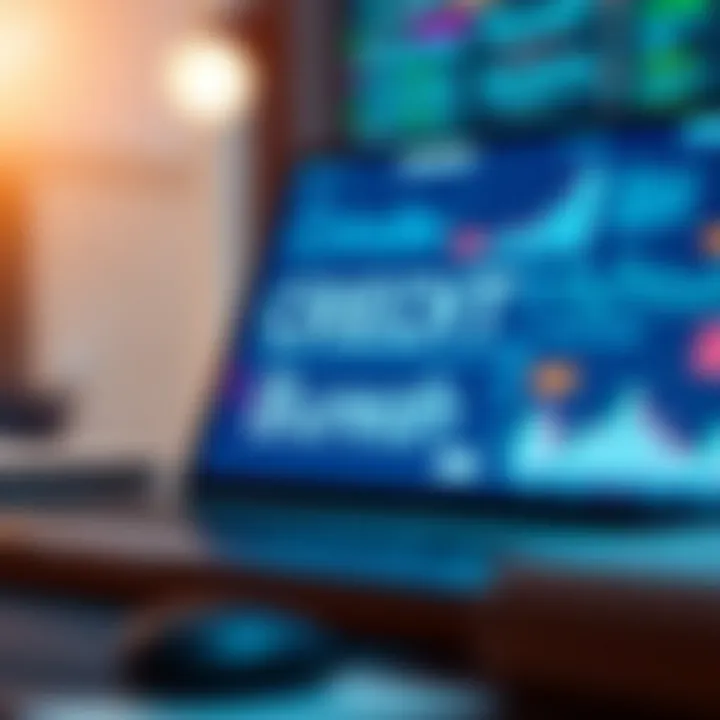 Credit Bureau Management A visual representation of credit bureaus and account management.