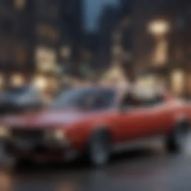 Car Financing Agreement Breakdown Detailed view of a car financing agreement