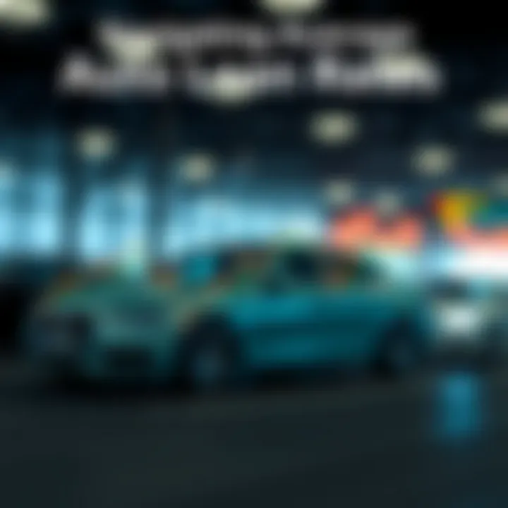 Historical Trends of Auto Loan Rates Visual representation of auto loan rate fluctuations over time