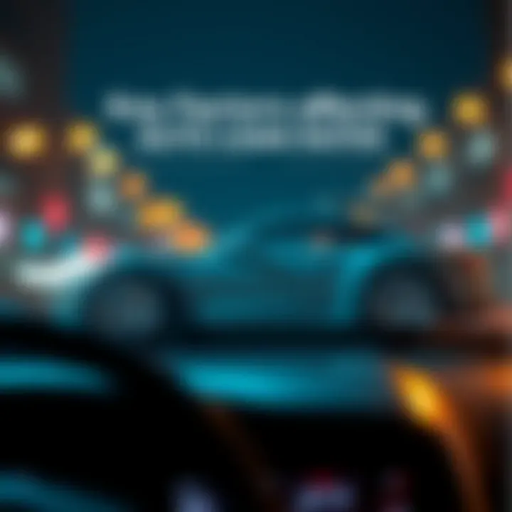 Key Factors Affecting Auto Loan Rates Infographic depicting factors that influence auto loan rates