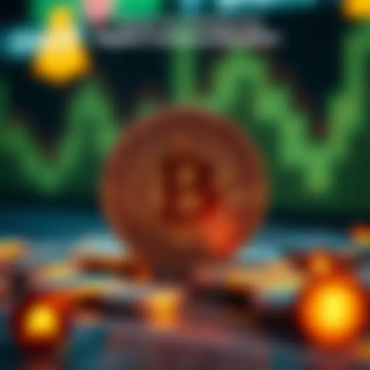 Infographic illustrating factors influencing digital currency valuation