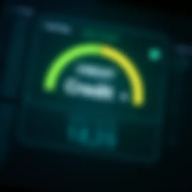 Conceptual visualization of credit scores