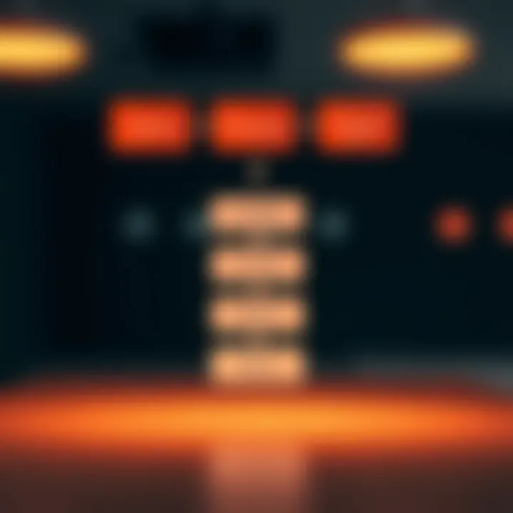 An abstract representation of a claims process flow