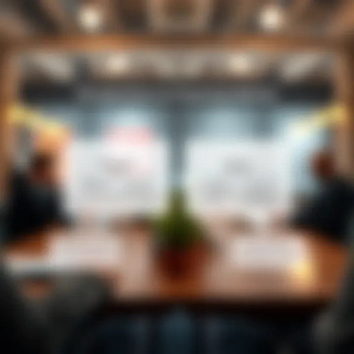 Diagram of buyer and seller perspectives on financing options