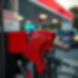 Detailed breakdown of gasoline tax components in California