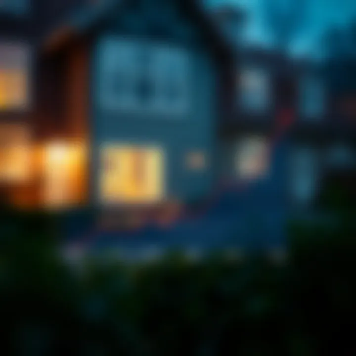 Historical Trends in Average Home Prices Graph showcasing average home prices over the years