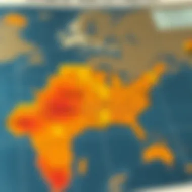 Geographic Variations in Home Purchase Prices Map highlighting variations in home purchase prices across regions