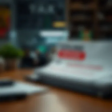 Illustration of common tax filing mistakes