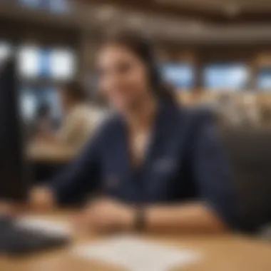 Customer Support for U.S. Bank FlexPerks Visa Customer support representative assisting a U.S. Bank FlexPerks Visa holder