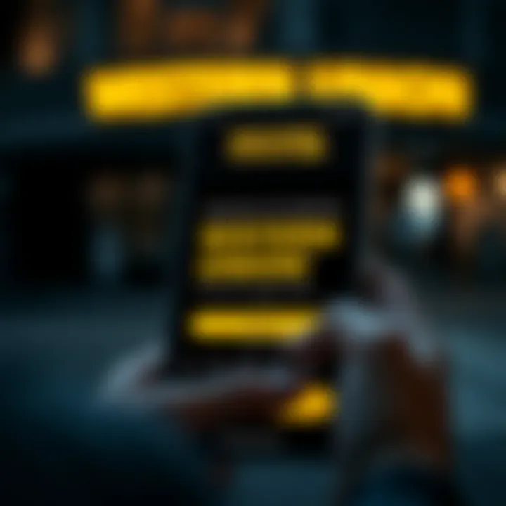 Registration Made Easy with the Western Union App User registration screen on Western Union app