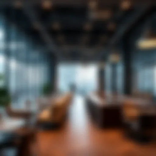The architectural design of WeWork's first location
